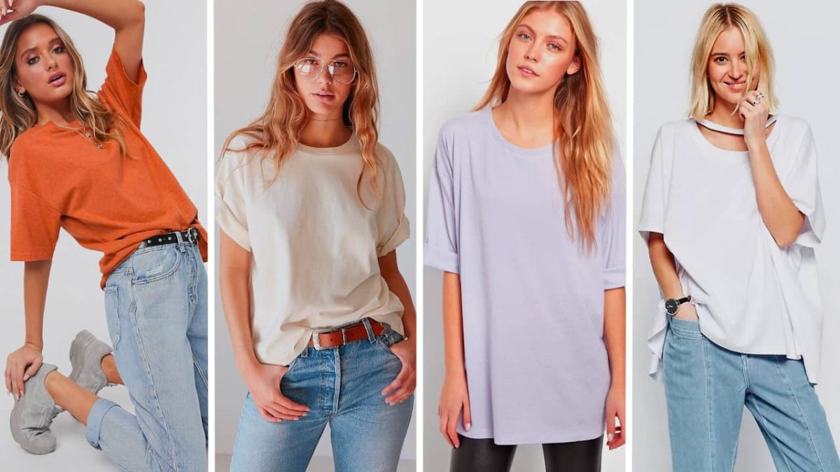 Tenue Avec T Shirt Oversize Femme