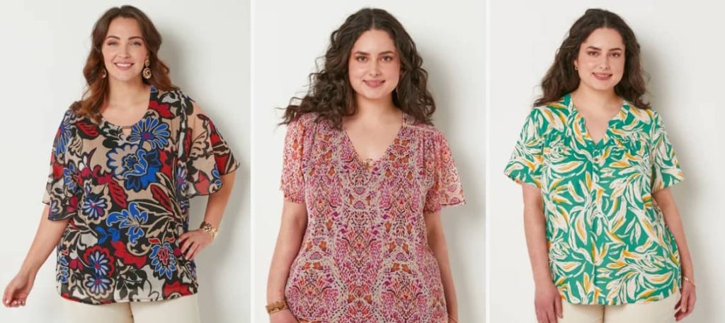 blouses femme grande taille