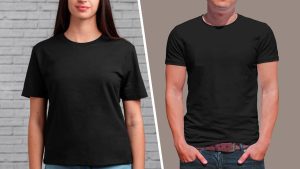 Le t-shirt noir : incontournable de la garde-robe