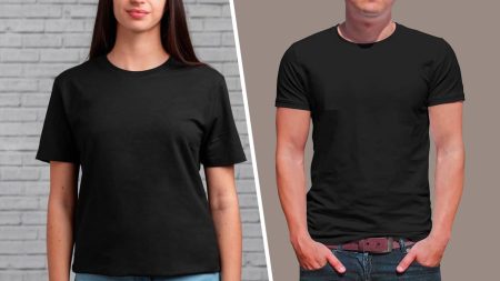 Le t-shirt noir : incontournable de la garde-robe
