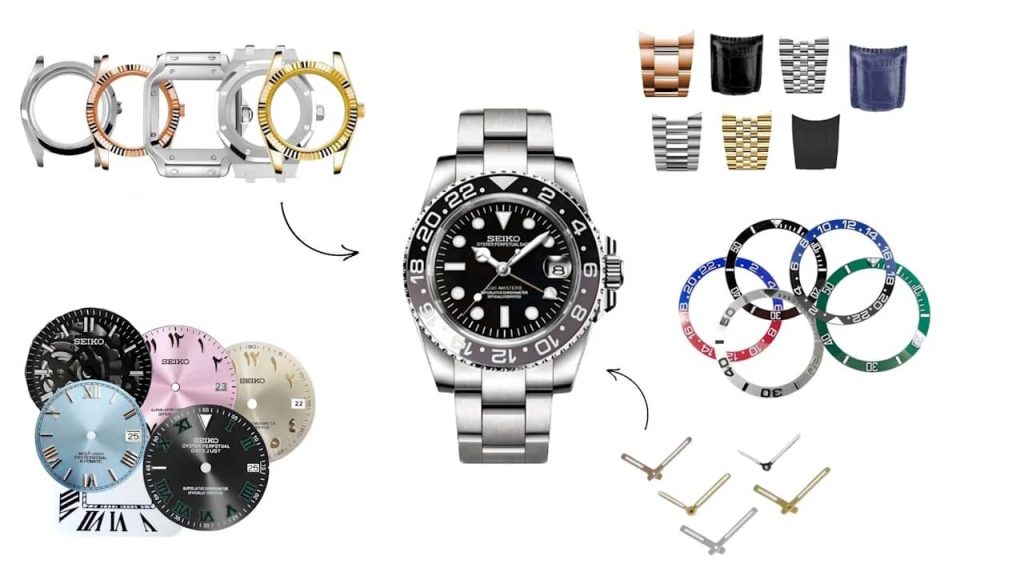 montre seiko mod personnalisée