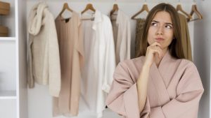 femme choix vetement dressing